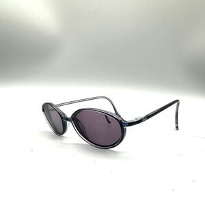 Silhouette SPX M 1933 /10 6057 Black Oval Eyeglasses Frames 48-16 130 Austria